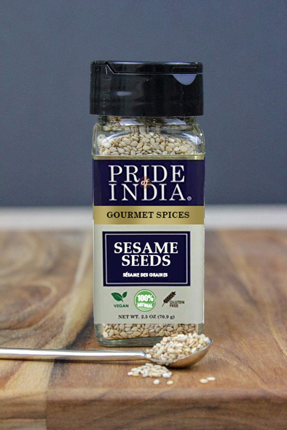 Graines de sésame entières non décortiquées gourmet