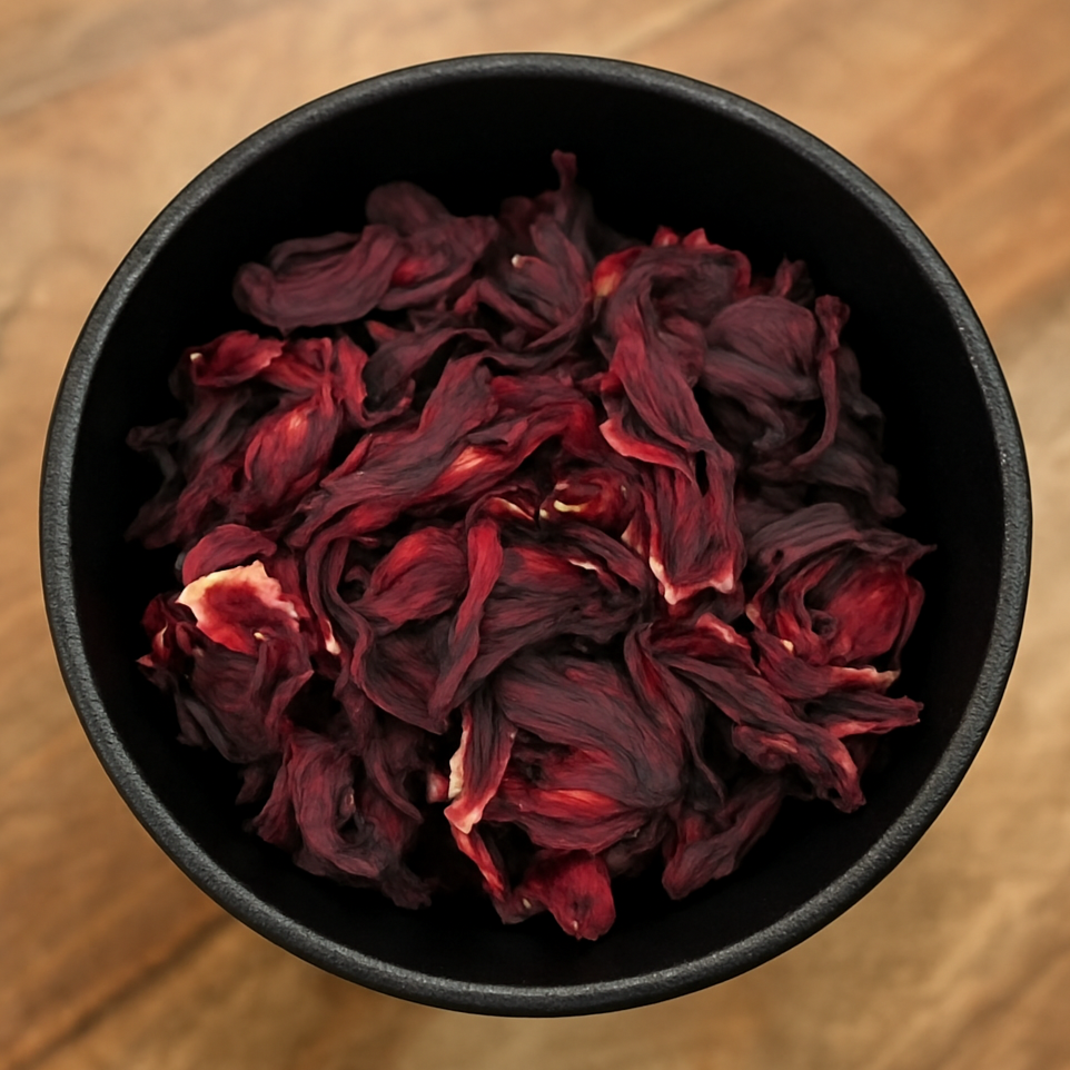 Fleurs d'hibiscus entières